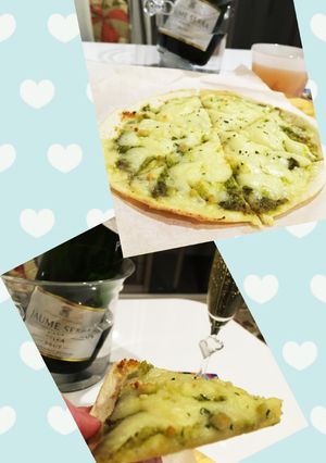 トルティーヤの皮でクリスピーピザ✨-レシピのメイン写真