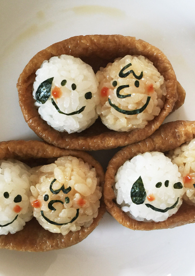 ❁キャラ弁❁スヌーピーのおいなりさん❁-レシピのメイン写真