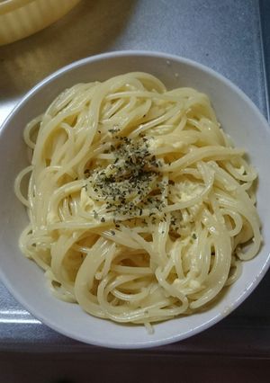 卵と粉チーズだけ！簡単ズボラカルボナーラ-レシピのメイン写真