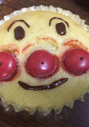 アンパンマンマフィン-レシピのメイン写真