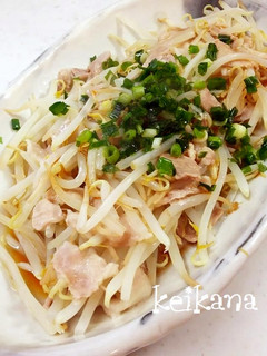 超簡単☆レンジでチンするだけ!豚もやし♡-レシピのメイン写真