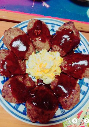 ハンバーグ-レシピのメイン写真