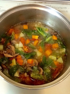 残り野菜のスープ-レシピのメイン写真