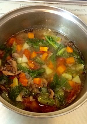 残り野菜のスープ-レシピのメイン写真