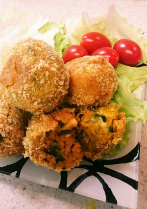 チーズINかぼちゃコロッケ☆-レシピのメイン写真