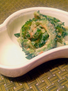 和え物 〜ゴーヤときゅうりのゴマゴマ〜-レシピのメイン写真