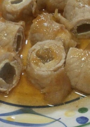豚肉の蒟蒻ロール-レシピのメイン写真
