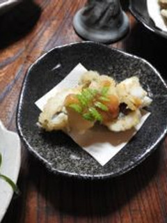 鱧の唐揚げ梅肉ソース-レシピのメイン写真