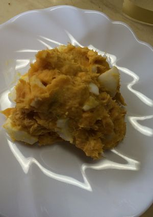 甘くて美味しいかぼちゃサラダ-レシピのメイン写真