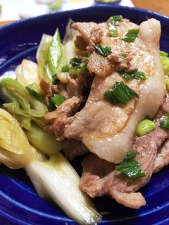 ショウガ焼き ネギ入り-レシピのメイン写真