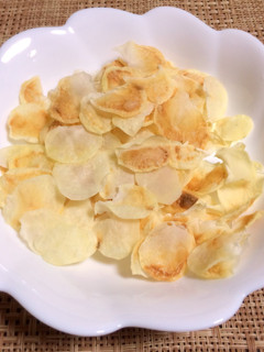 ダイエット中のレンジでポテトチップス!-レシピのメイン写真