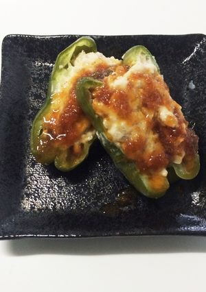 野菜を食べよう★ピーマンの肉詰め-レシピのメイン写真