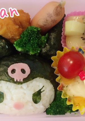 キャラ弁 クロミ サンリオ-レシピのメイン写真