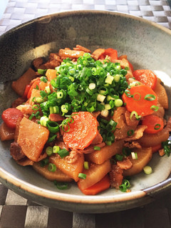 大根と豚バラの甘辛★豆板醤煮-レシピのメイン写真