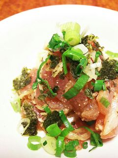 マグロの漬けごまあえ-レシピのメイン写真