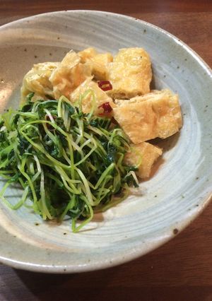 栄養満点の豆苗で♪簡単!!煮浸し-レシピのメイン写真