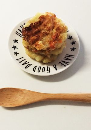 離乳食★じゃがいもと納豆のおやき-レシピのメイン写真