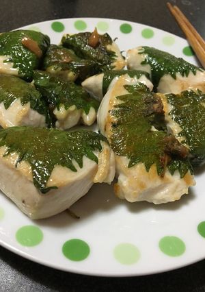 梅しそ☆鶏むね肉焼き-レシピのメイン写真