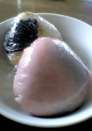 大葉にんにく醤油ｄｅハム巻きおにぎり-レシピのメイン写真