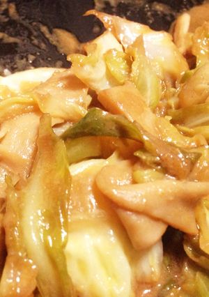 エリンギとキャベツの味噌バター炒め-レシピのメイン写真
