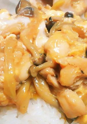 こっくり味噌味の親子丼-レシピのメイン写真