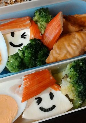 簡単キャラ弁ｂｙ６Pチーズ-レシピのメイン写真