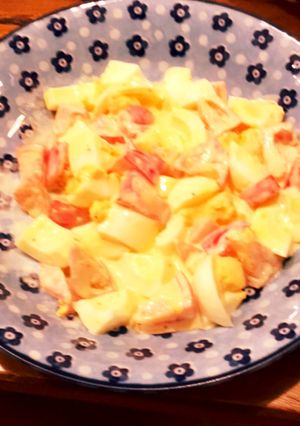 トマトサラダマヨネーズ和え-レシピのメイン写真