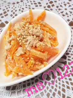 簡単❁レンジでツナとにんじんのサラダ♡-レシピのメイン写真