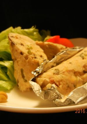 梅肉入り和風鶏肉ソーセージ-レシピのメイン写真