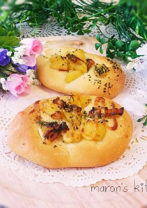30分完成!不思議パンポテトフォカッチャ-レシピのメイン写真