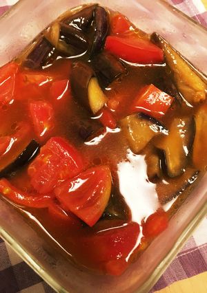 ＊ナスとトマトの常備菜＊-レシピのメイン写真