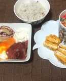 漬けまぐろとタコのトロロ定食