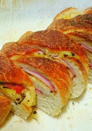 ◇ハムチーズソフトフランス-レシピのメイン写真