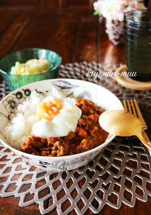 和風ドライカレー。-レシピのメイン写真