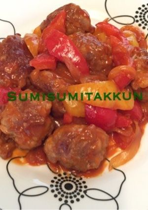 簡単‼︎ポークボールチャップ☆-レシピのメイン写真