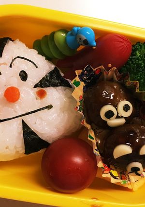 おむすびマン弁当-レシピのメイン写真
