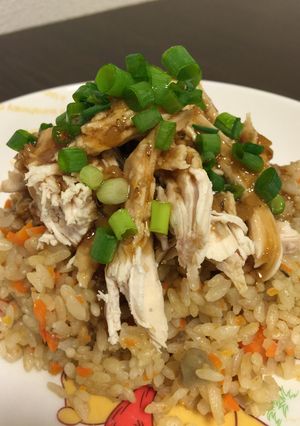 丸ごと鶏ご飯〜生姜あんかけ〜-レシピのメイン写真