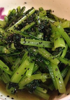 小松菜のナムル by accco食堂-レシピのメイン写真