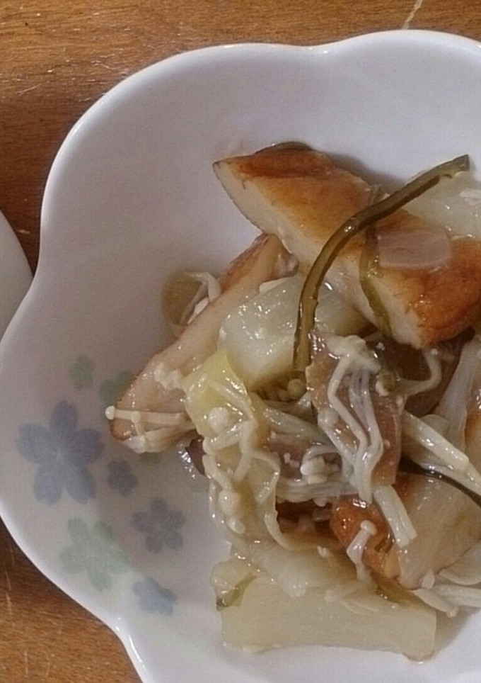 塩昆布と梅で☆大根の炒め煮☆-レシピのメイン写真