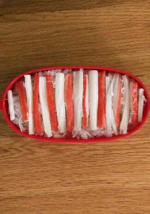 さいておいしいモッツァレラでシマシマ弁当-レシピのメイン写真