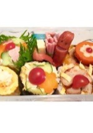 誕生日のケーキ弁当-レシピのメイン写真