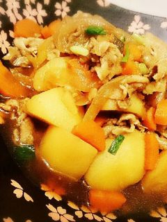 3:2:1黄金比♡簡単10分♪旨肉じゃが-レシピのメイン写真