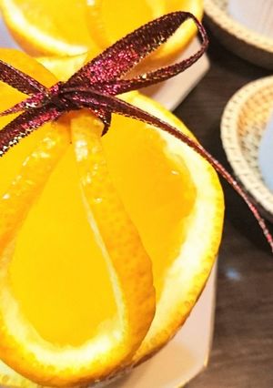 爽やか★可愛い【甘夏柑ゼリーバスケット】-レシピのメイン写真