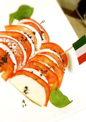 かまぼこカプレーゼ-レシピのメイン写真