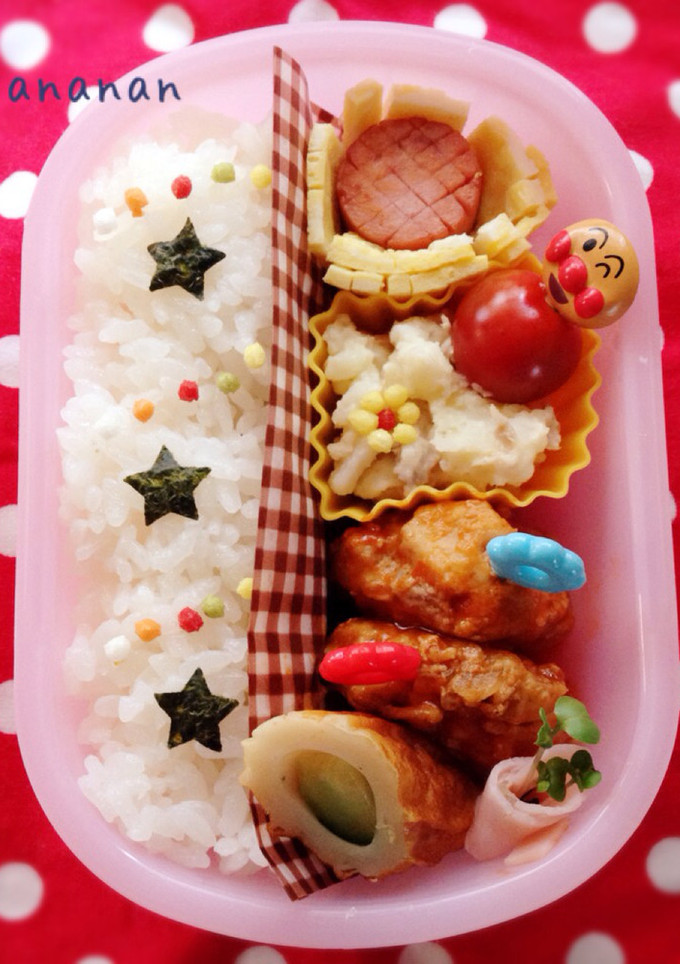幼稚園年少 かわいいお弁当-レシピのメイン写真