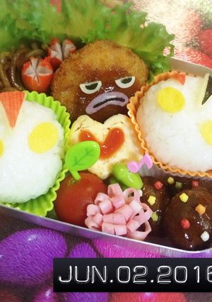 ウルトラマン弁当☆キャラ弁-レシピのメイン写真