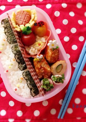 幼稚園年長 かわいいお弁当-レシピのメイン写真