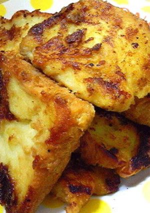 カラメル風味のこんがりフレンチトースト☆-レシピのメイン写真