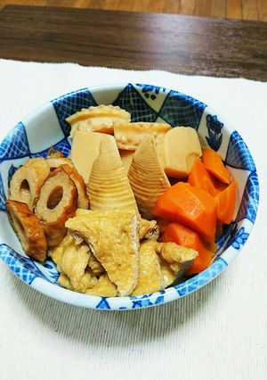 たけのこ入り煮物-レシピのメイン写真