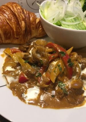 10min＊洋食屋さんビーフストロガノフ-レシピのメイン写真